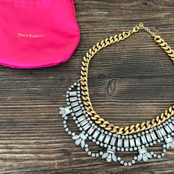Juicy Couture Rhinestone Drama Necklace - Picture 2 of 9